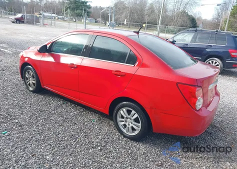 2013 Chevrolet Sonic Lt Auto from USA, damaged, VIN 1G1JC5SHXD4188223